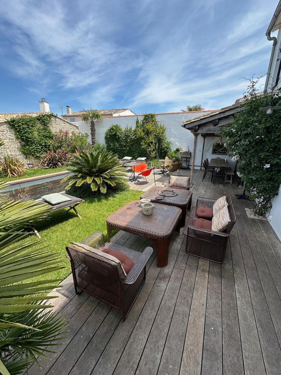 Maisons 322 - Maison La Flamboyante Le Bois-Plage-en-Ré Exterior foto